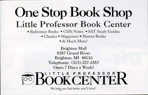 Brighton Mall - One Stop Book Shop (newer photo)